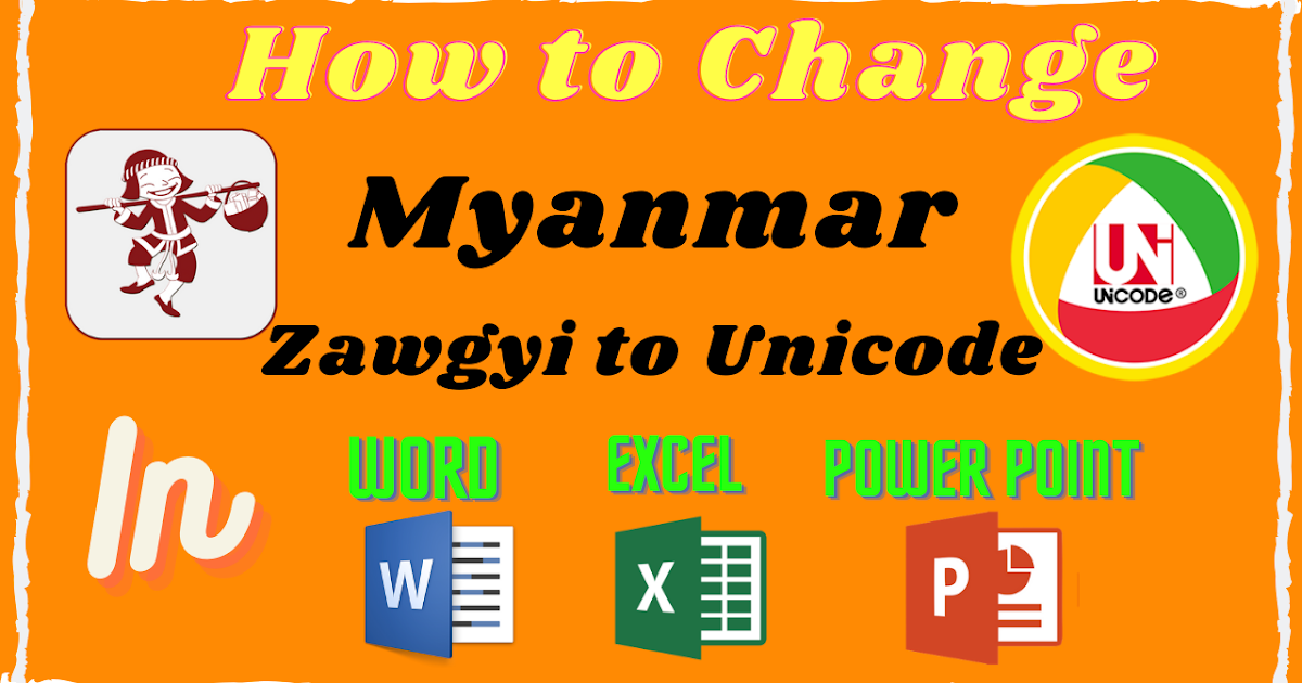 myanmar unicode to zawgyi converter